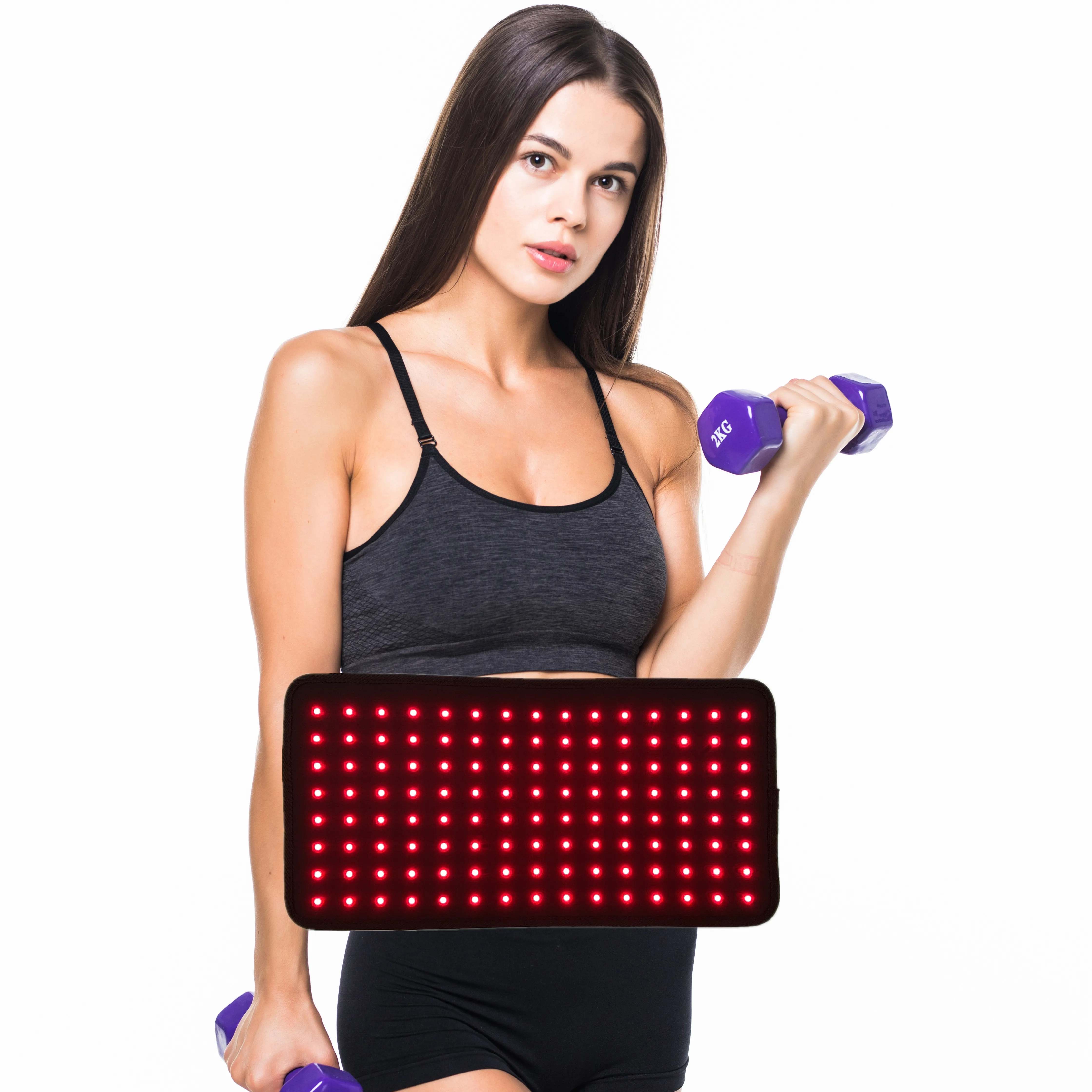 2024 New 660nm LED Red Light and 850nm Near Infrared Light Therapy Devices Wearable Wrap for Pain Relief
