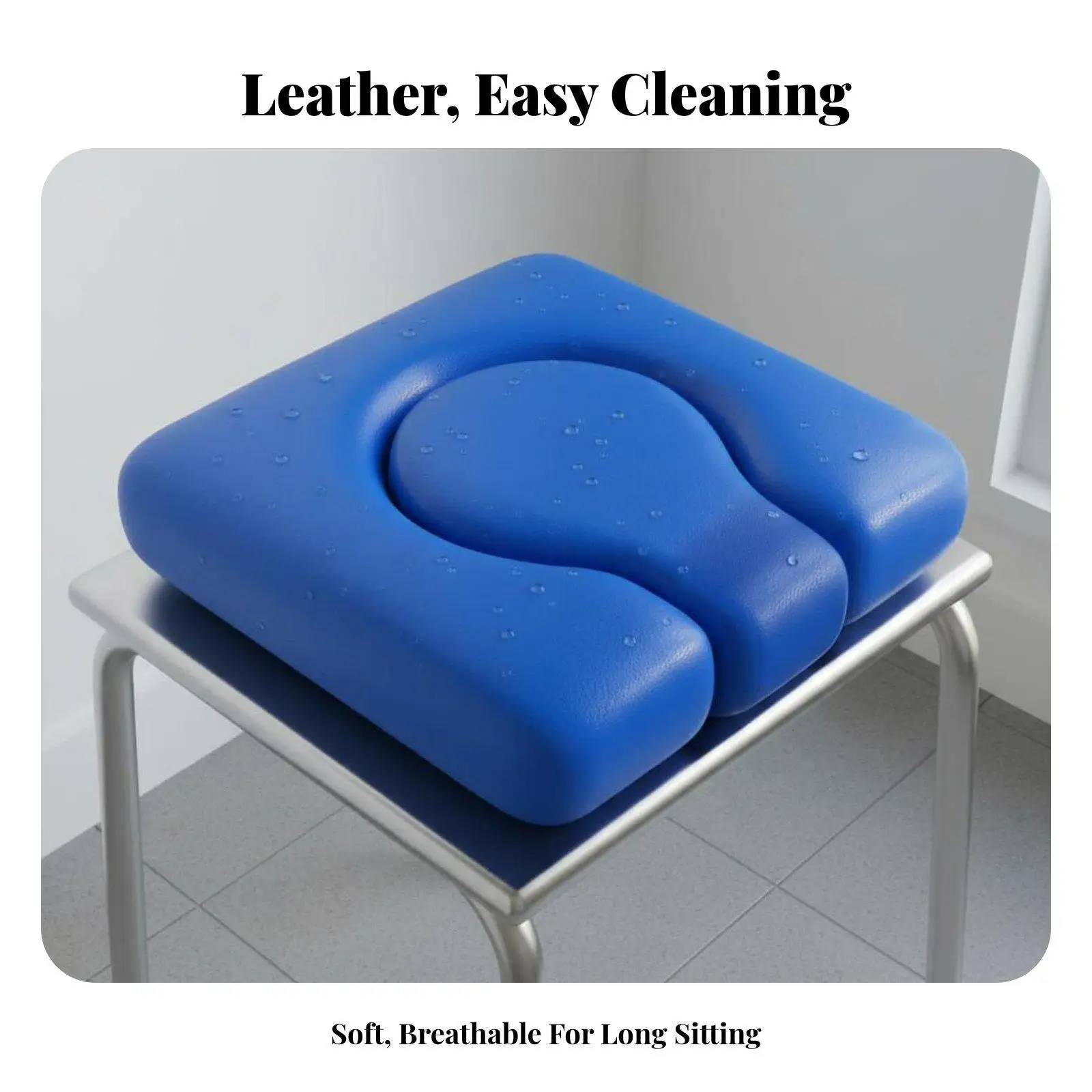 Foam Toilet Seat Cover with Removable Plug Soft Hygienic Commode Cushion for Supportive Bathroom Seating Pad