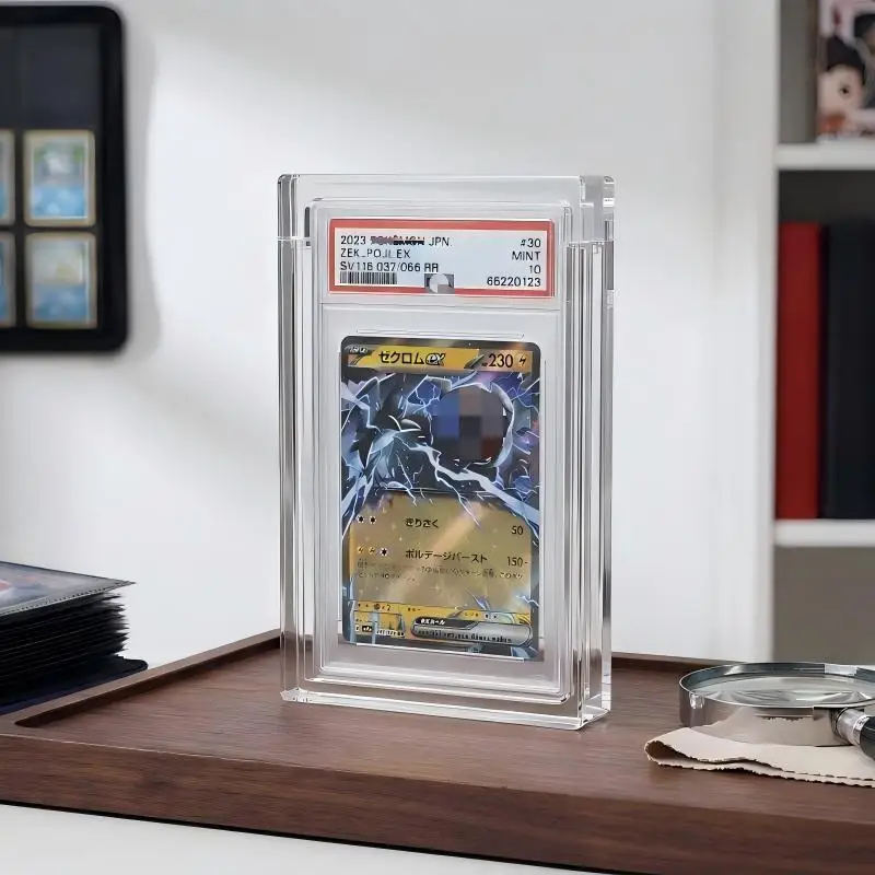 Hochwertige Acryl-Sammelkarten-Schutzhülle Display-Case Kompatibel mit PSA BGS CGC TCG Karten – Detail 10