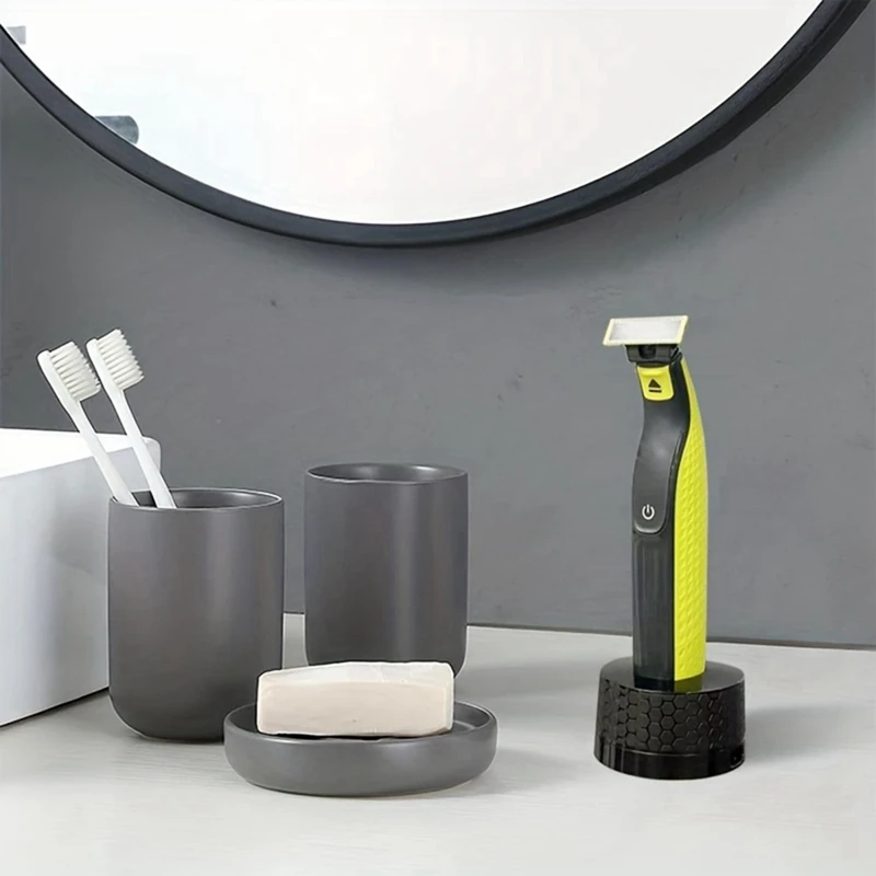 قاعدة شحن حامل شاحن لشفرة واحدة QP2520 QP2530 QP2620 QP2630 ماكينة حلاقة كهربائية هجينة-A14G