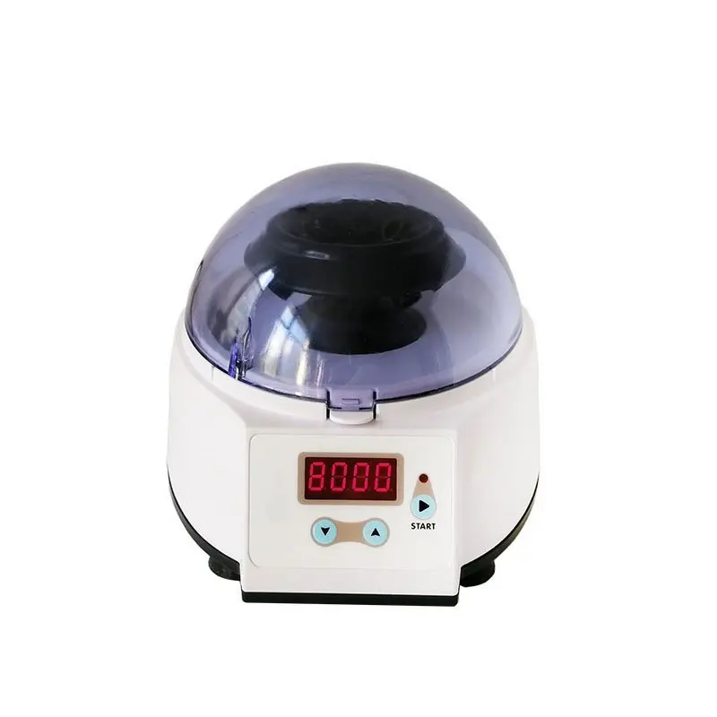 LXJ-8 Mini Digital Display Timing Centrifuge Palm Centrifuge Low Speed Microcentrifuge Mini Portable Centrifuge