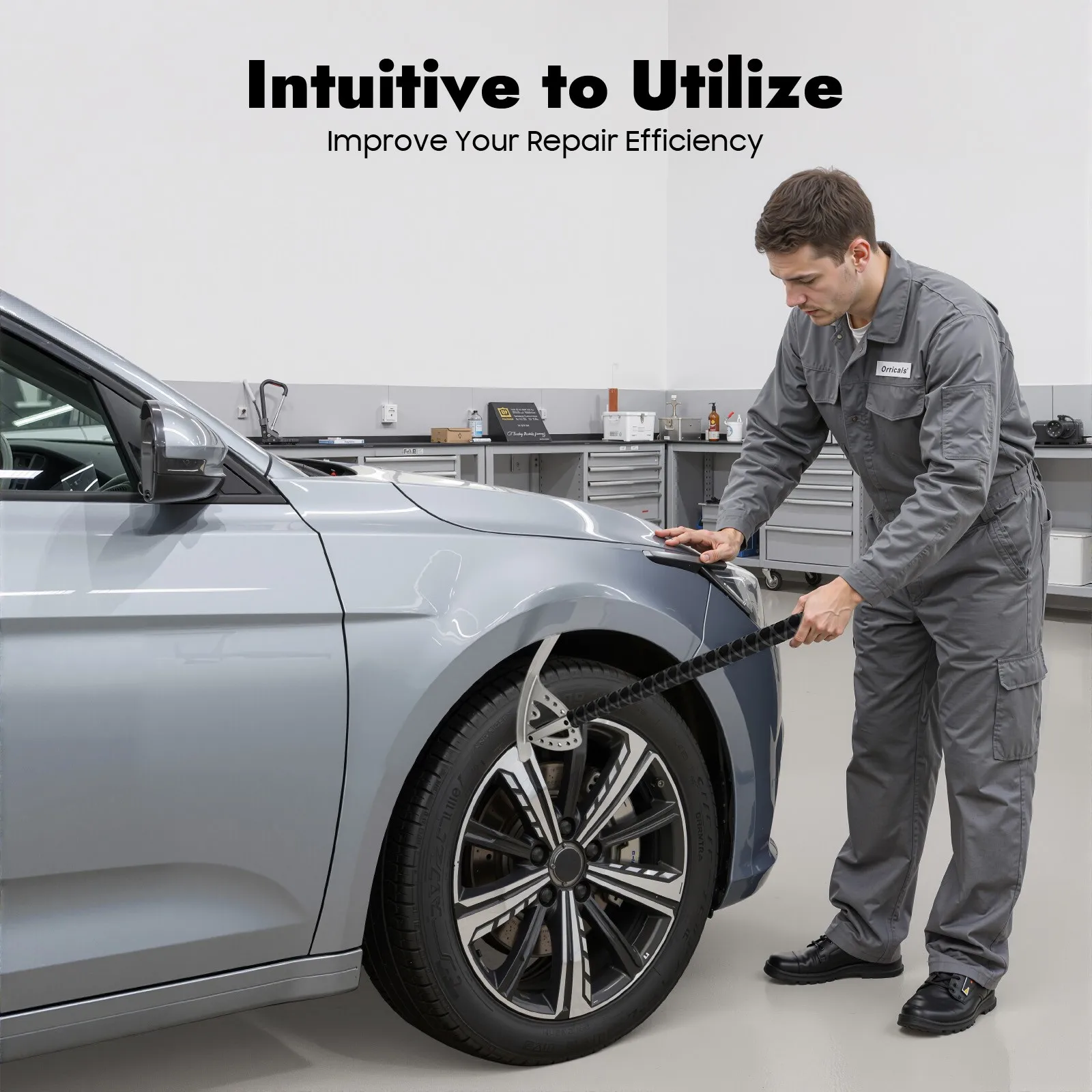 

Набор для ремонта автомобильных крыльев из нержавеющей стали: прочный, кованый, с резьбой M8, регулируемый угол, комплект инструментов