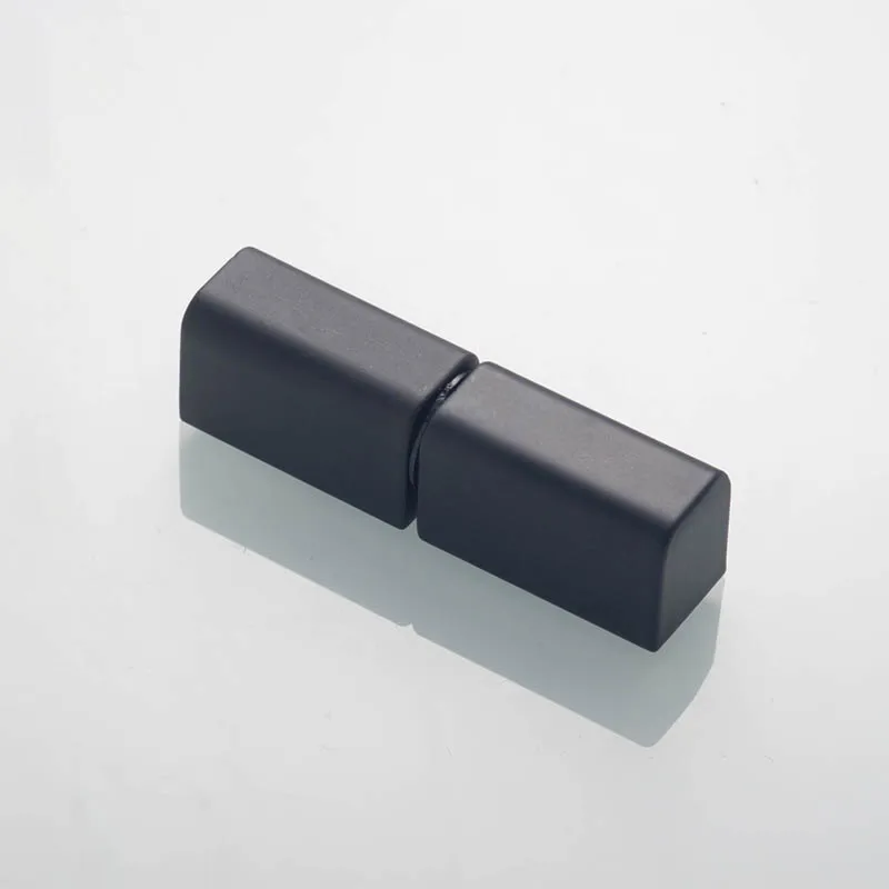 HOT 10PCS Zinc Alloy Industrial Machinery Hinges Power Distribution Box Hinge Switch Electric Control Cabinet Door Hinges Black