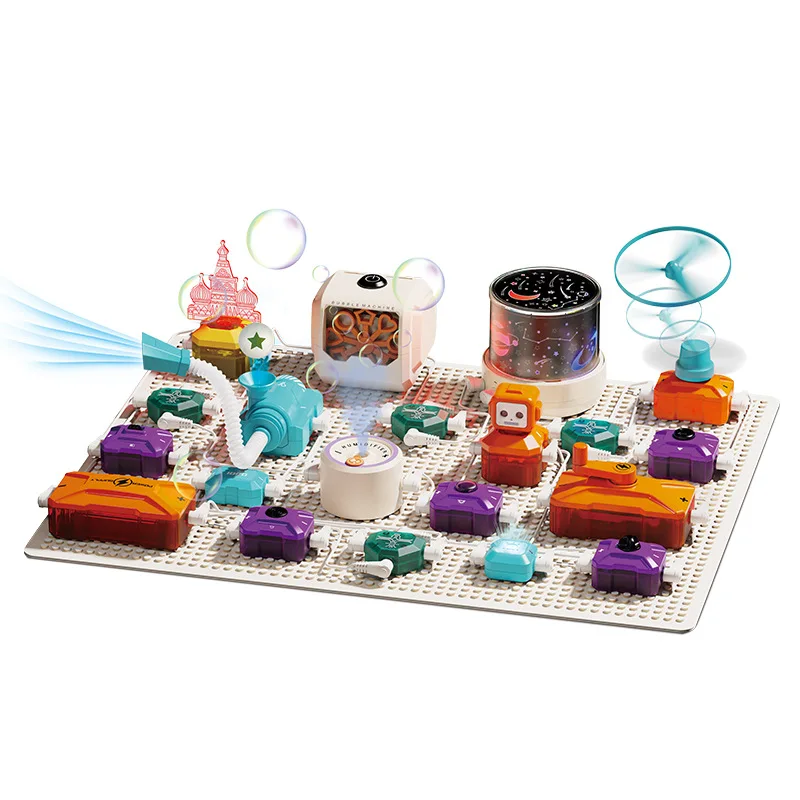 new-electronic-building-blocks-diy-science-experiment-set-physical-circuit-experiment-children-toy-gift-for-boys-girls