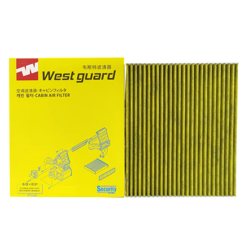 WESTGUARD filtro de cabina de aire de carbón activado para Hyundai ACCENT 3 ELANTRA 3 ELANTRA 4 CARENS 4 CEED JD 97133-1E000 CU2331 MK5280P