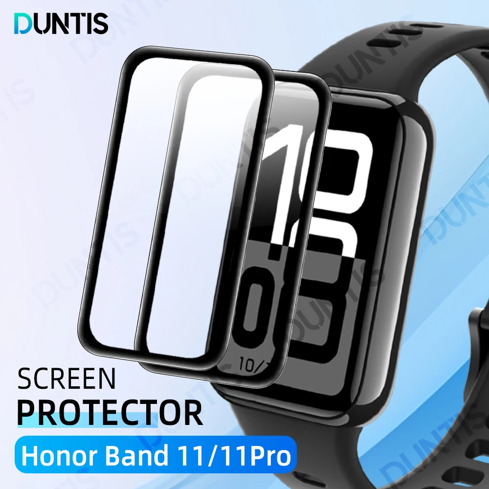 Screen Protector for Honor Band 11 / 11Pro 3D Curved Full Coverage Protective Film for Band 11 Protector Accessories (Not Glass)