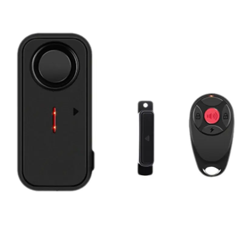 Stable-Motorcycle And Bike Wireless Security Alarm, IP66 Waterproof With Vibration Detection And LED Light