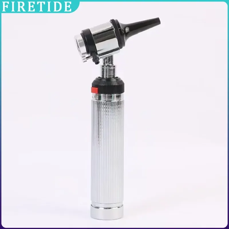 Portable LED Veterinary Otoscope Magnifying Ear Check Tool With Speculum Tips For Dogs Cats Pets Ear Cleaning And Disease