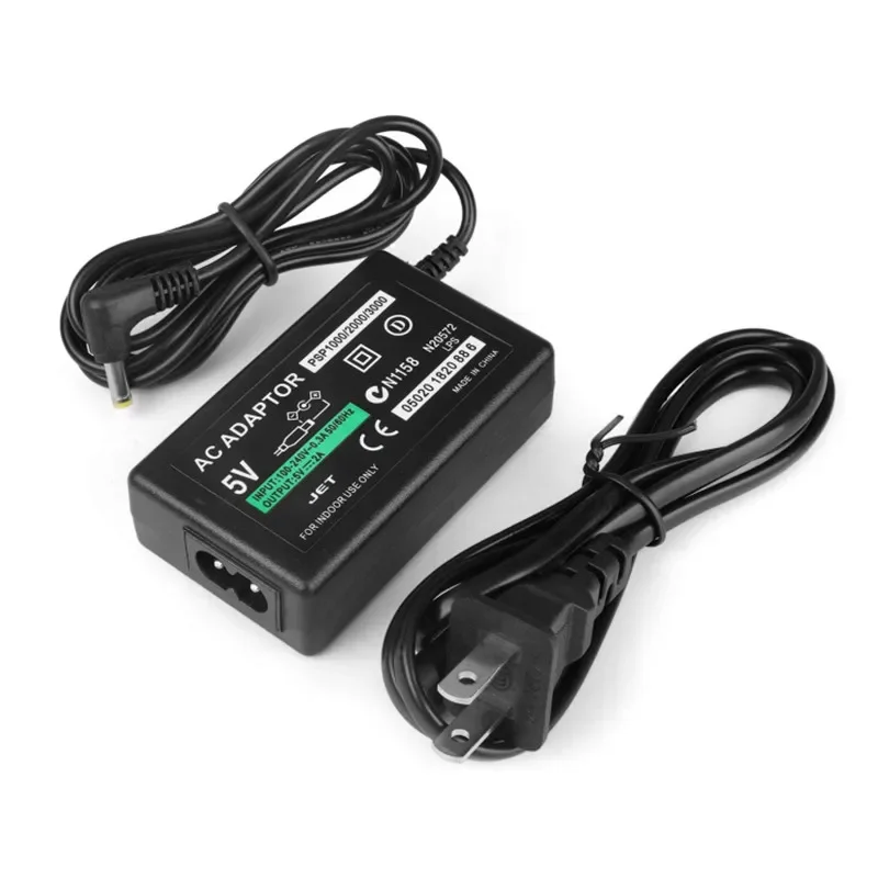 

EU/US Plug 5V Power Supply AC Adapter Home Wall Charger For playstation Portable PSP 1000 2000 3000 Charging Cable Cord