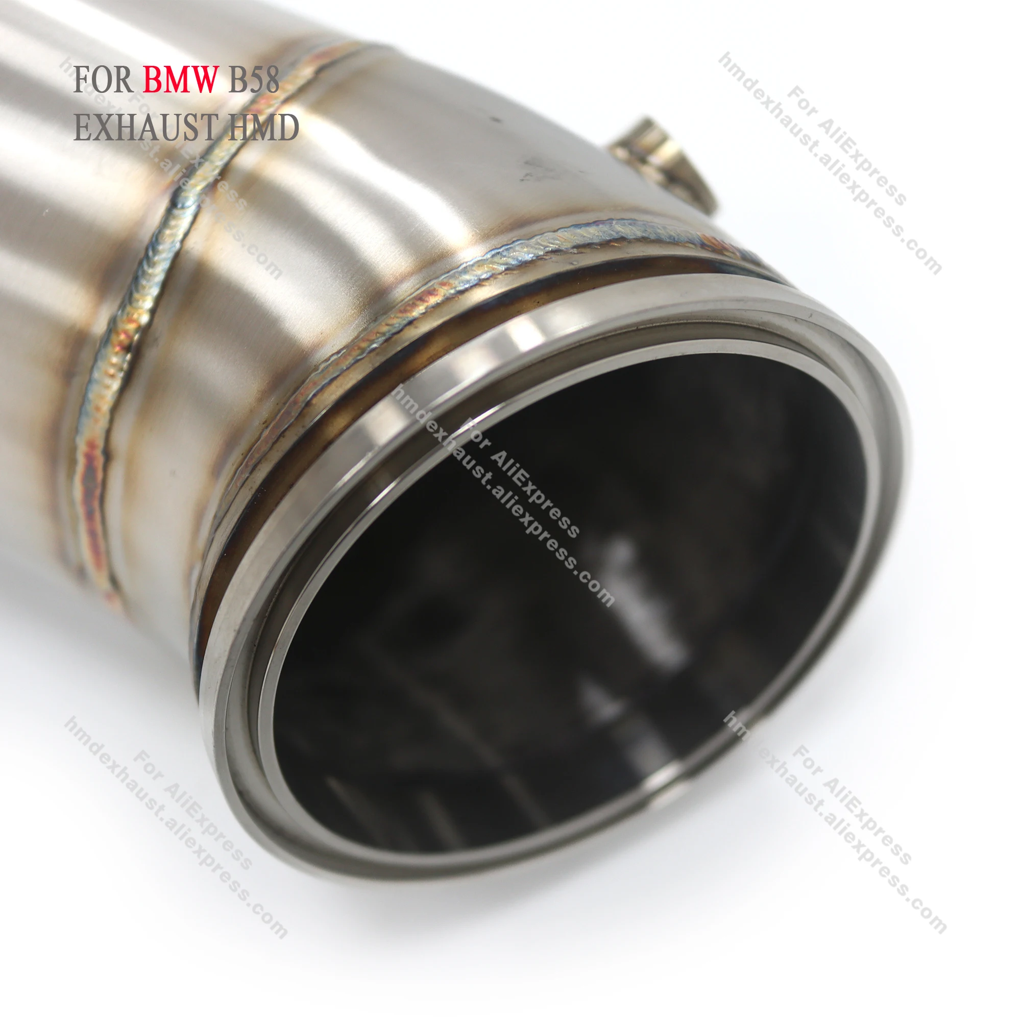 HMD Exhaust System High Flow Performance Downpipe for BMW X7 40i G07 B58 Engine 3.0T Car Accessories With Cat Pipe