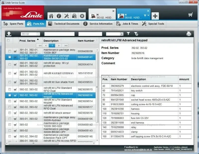 Linde Lindos Parts Catalog 2015+Pathfinder [1.2020]+Doctor v2.01+Truck Expert+ LSG 5.2.2 [2024]+Unexpire+Keygen+Pricelist2018