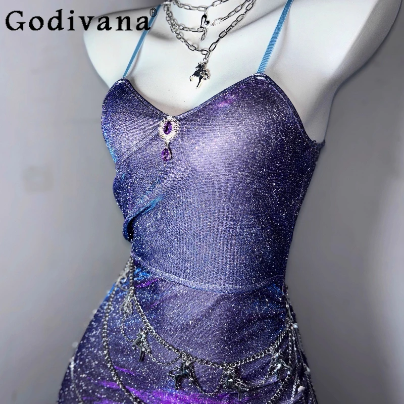 Ladies Princess Wedding Dress Original Purple Sexy Hip Wrap Fishtail Dress Women's High Waist Bodycon Party Long Dress