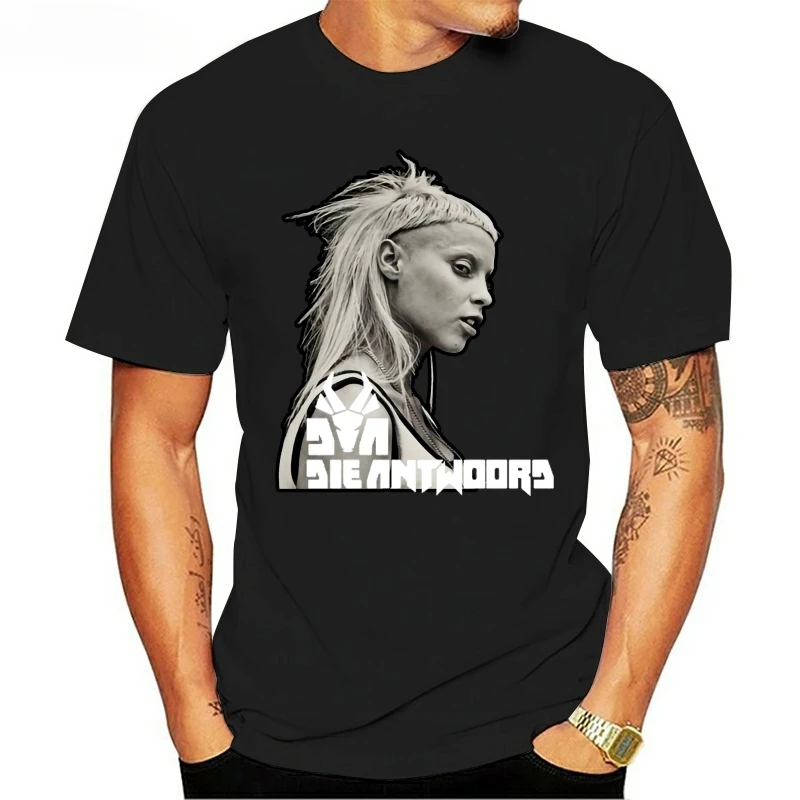 New DIE ANTWOORD YOLANDI VISSER RAP RAVE ZEF T-Shirt Informal Sweatshirt heavyweight Round Collar Crewneck Arrival Hot Sale 2024