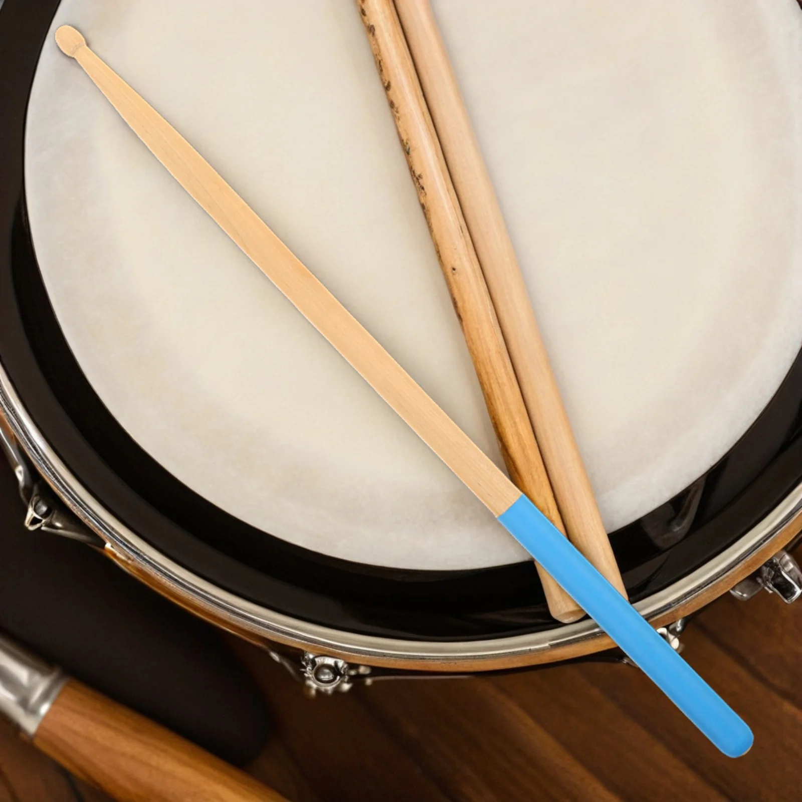 

Maple Wood Drumsticks Antislip Design Comfortable Handling Professional Practice Beginner Accessories for Electronic