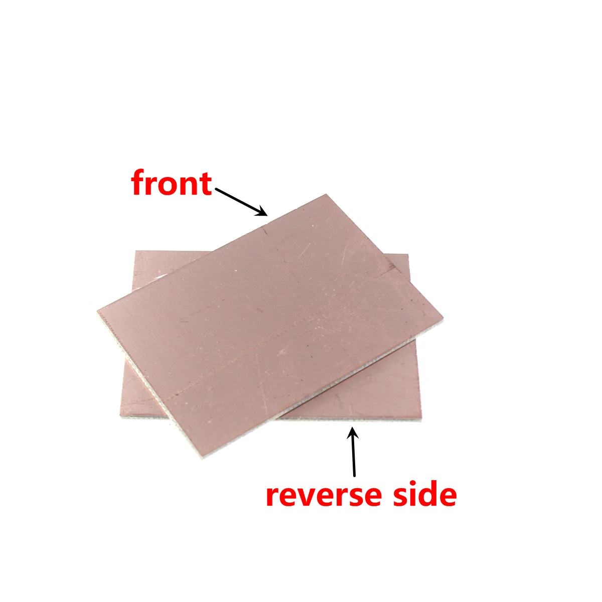 Folha de circuito laminado revestida de cobre, PCB dupla face, 5x7 cm, 7x10 cm, 10x15 cm, 12x18 cm, 15x20 cm, FR4, 5Pcs