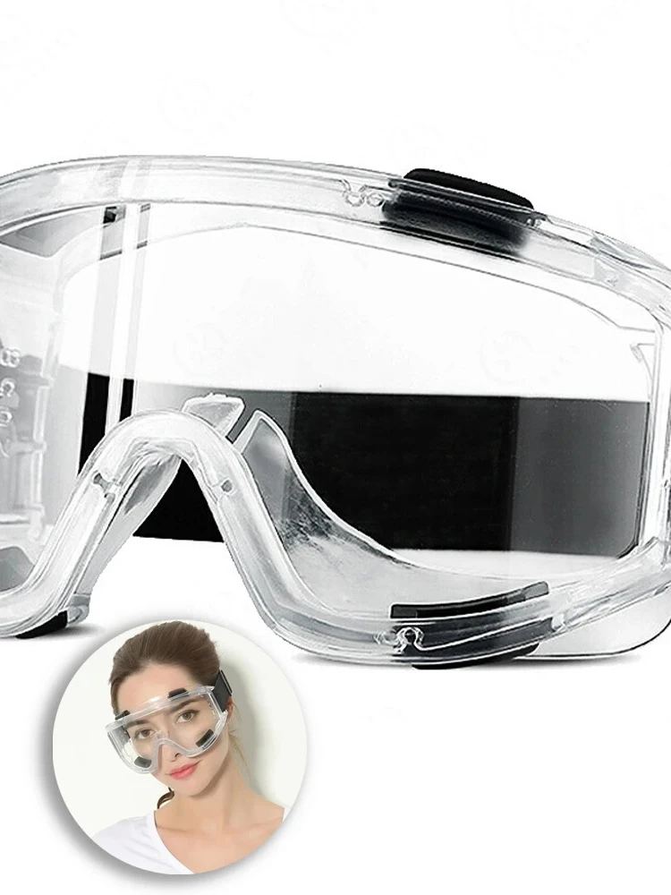 AliExpress NONE Motorcycle Goggles Glasses Men Women Eye Protect Off-road Cycling Safety Anti Dust Glasses Protection Moto Dust-proof Eyeglasses