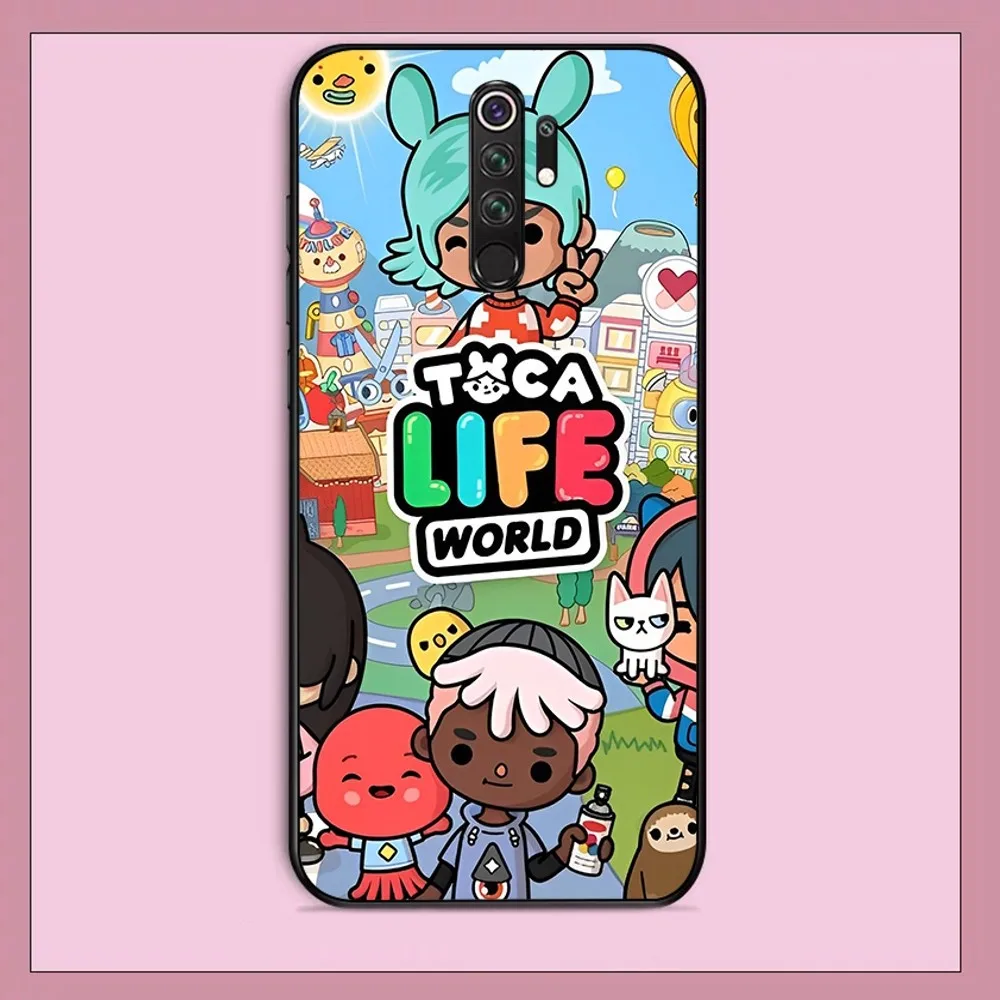 Toca Boca Toca Life World Phone Case For Redmi Note 4 X 5 A 6 7 8 T 9 9S 10 11 11S 11Epro Poco M3 pro