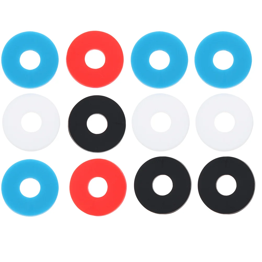 

12 Pcs Strap Locks Non Slip Silicone Buckle Guitar Accessories Prevent Falls Guitar Parts Attachments Musical Instruments