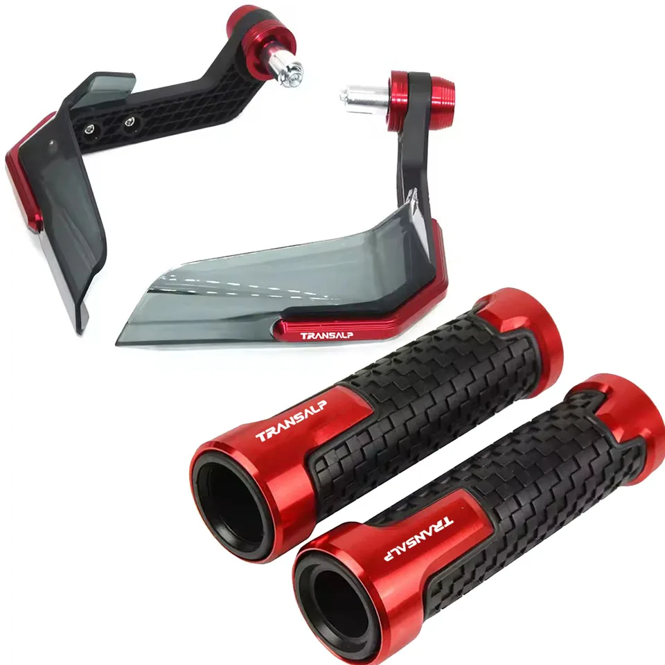 Per HONDA TRANSALP 600 650 700 XLV Transalp Moto Paramani Manopole Maniglia Scudo Parabrezza