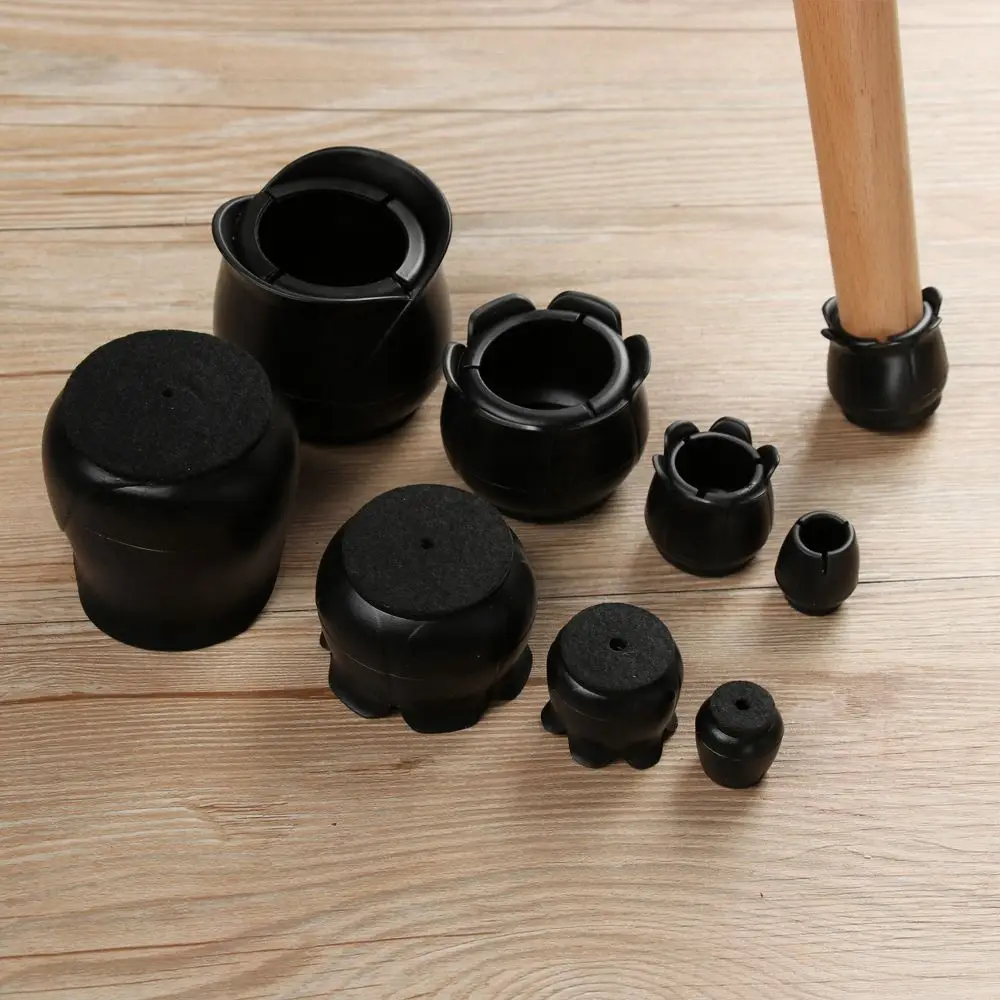 Furniture Parts Foot Protection Bumper Damper Chair Leg Caps Bottom Cover Pads Furniture Feet Pads Table Chair Leg Mat