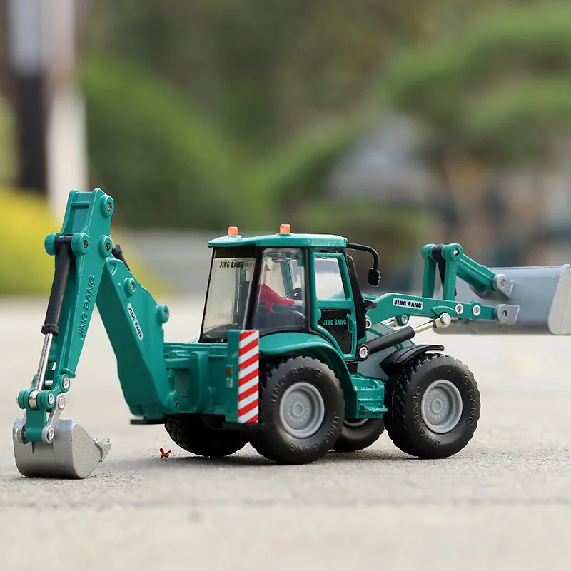 New product 1: 60 alloy bidirectional forklift model,excavator construction vehicle,exquisite children\'s toys,wholesale