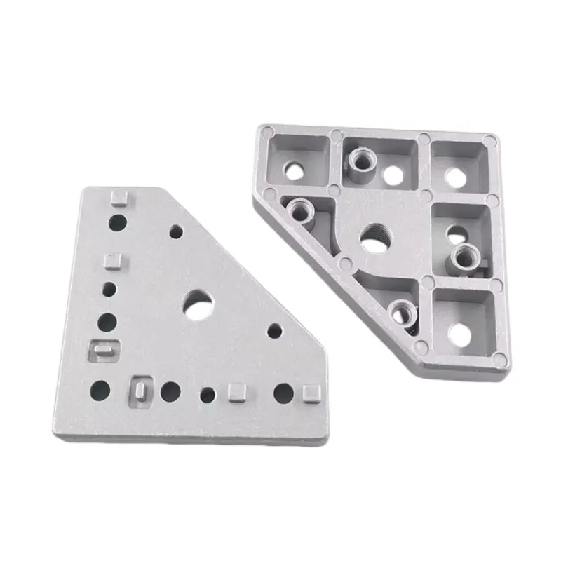 Suitable for 3030/4040 aluminum profile universal end face connecting plate, Fuma wheel universal caster, foot cup foot