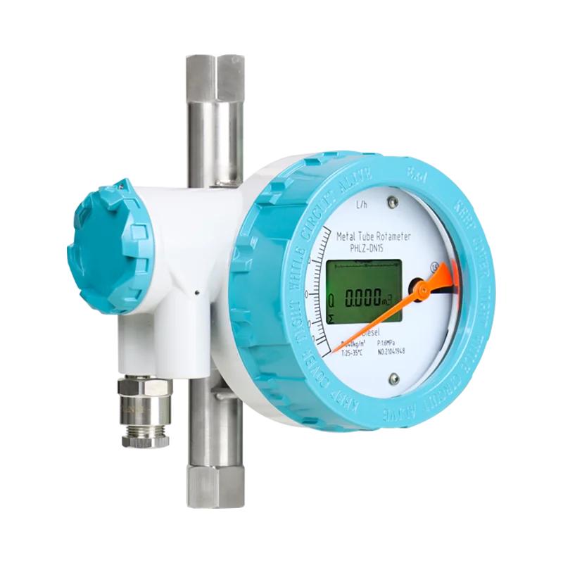 High Temperature Variable Area Rotameter Flow Meter 4-20mA Stainless Steel OEM for Oil Air Liquid and Gas