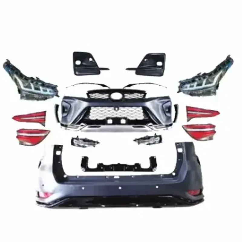 

Facelift Bodykit for Fortuner 2016-2021 Car Accessories-Front & Rear Bumper Upgrade to for GR Style New Condition