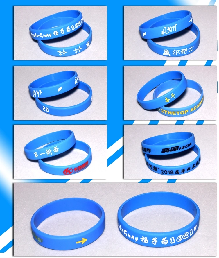 1 Stück graviert personal isierte benutzer definierte Armband sos id Armband Telefon nummer Silikon DIY Band für Geburtstags feier Ereignisse Anti-Lost – Detail 10