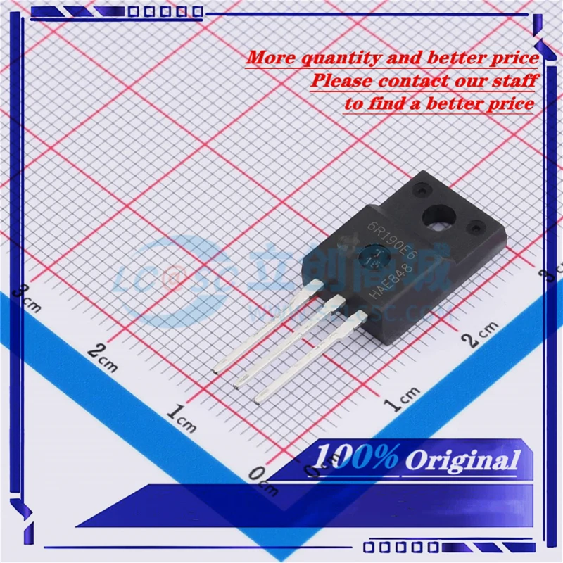 5PCS-20PCS/LOT IPA60R190E6XKSA1 IPA60R190E6 6R190E6 TO-220FP-3 New Original Spot Stock