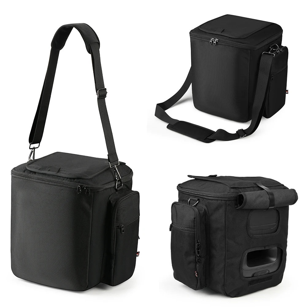 Storage Bag with Shoulder Strap & Extra Pockets Speaker Tote Bag Portable Speaker Carry Case for JBL Partybox Encore Essential