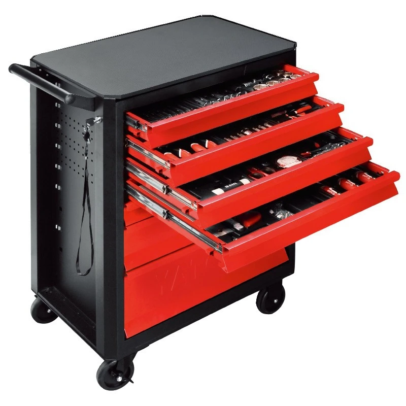 

Drawer tool cart combination set Multifunctional car maintenance equipment Mobile toolbox cabinet