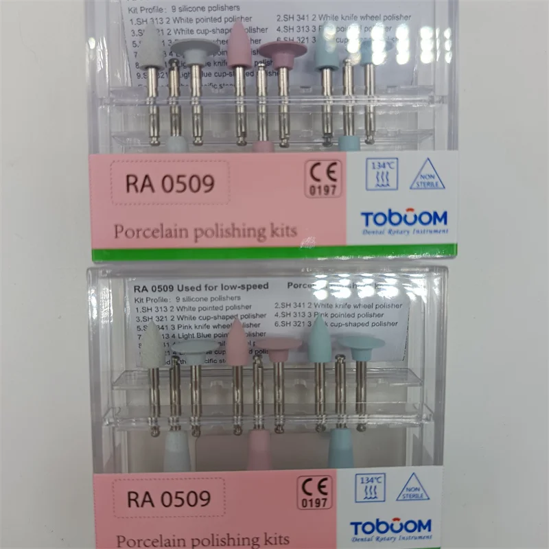 CE Approval Intraoral Porcelain Polishing Kits RA 0509 High Quality Dental Tooth Polishing Set