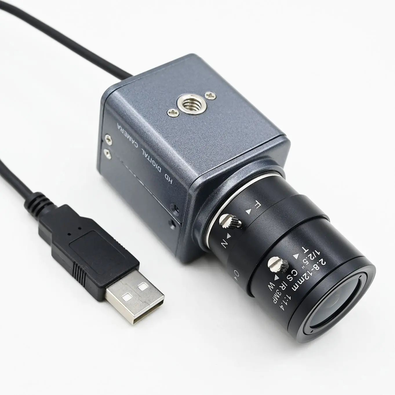 Global Shutter 180fps VGA Mini Box USB Webcam For High Frame Rate Image Capture, Plug And Play ,Raspberry Pi Windows Android