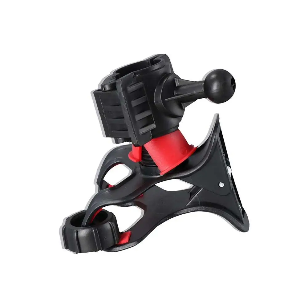Bicycle Motor Handlebar Mount Cell Phone Holder Universal Black Smart Phones Holder Microphone Stand For Smart Phones Mic