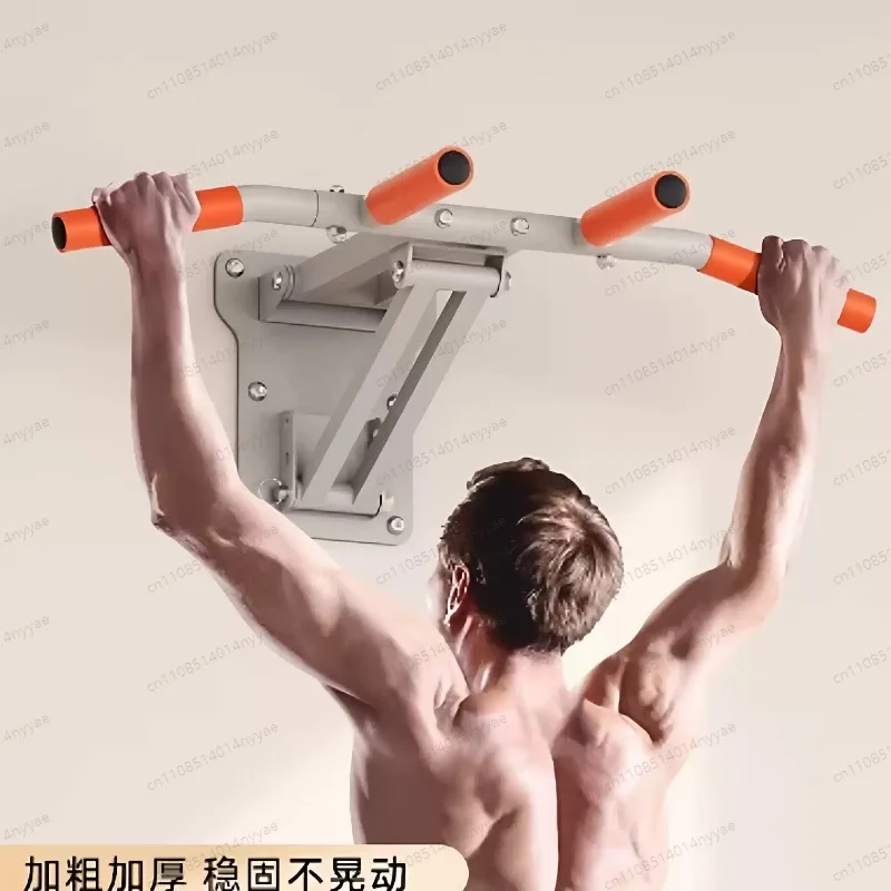 Wall-Mounted Pull-up Bar & Sandbag Holder | Multi-Function Home Gym Equipment for Indoor Pull-ups & Punching Training