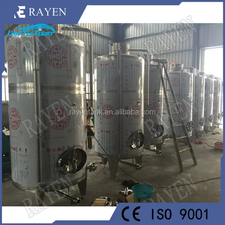 Sanitary Stainless Steel Wine Making Tanks Wine Fermenters for Sale