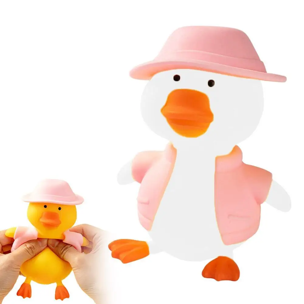 Antistress Duck Toy Fun Slow Rebound Cute Animals Decompression Fidget Toy For Adults Kids