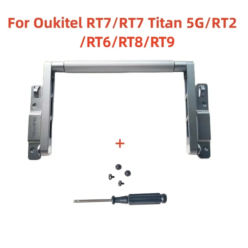 Official Original Aluminum Alloy Tablet Stand With Scews Screwsdriver Tools For Oukitel RT7 Titan RT2 RT6 RT9 Tablet PC