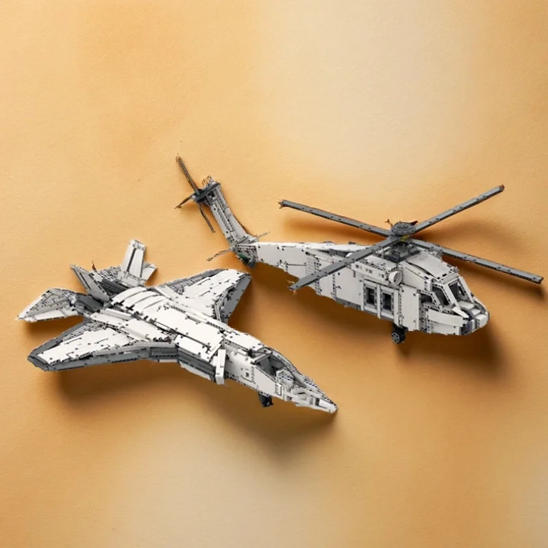 2452pcs MOC Lockheed Martin F 35 Lightning II Model Building Blocks Construction Brick Kids Idea Creative DIY Christmas Gift Toy
