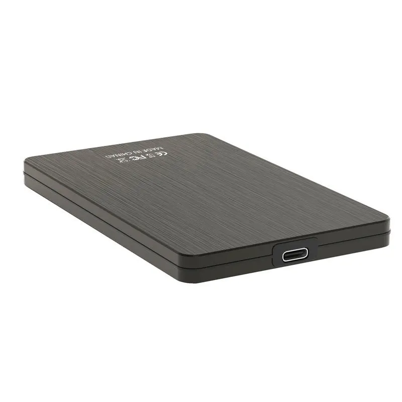 UTHAI U3S2522 Nuova scatola per disco rigido SATA mobile USB 3.1/3.0 ad alta velocità da 7 mm con scatola per disco rigido con guscio in lega di alluminio da 2,5 pollici