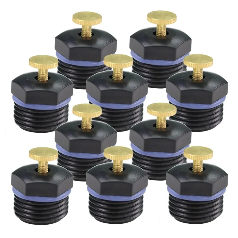 10pcs 1/2'' Thread Centrifugal Watering Sprinkler Adjustable Spraer Nozzle for Garden Greenhouse Lawn Drip Irrigation Equipment