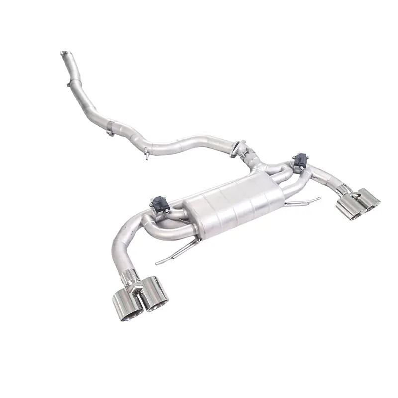 

Suitable for 2019-2024 BMW 330E g20 2.0T B48 hybrid Ctback Valvetronic high performance car exhaust system four out