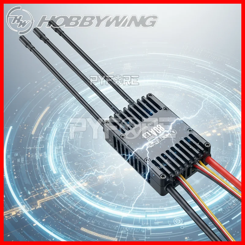

HOBBYWING Platinum 80A V5 Brushless Esc 3-8s LiPo Rc Remote Control Model Aircraft Fixed-Wing Plane & Helicopter Accessories