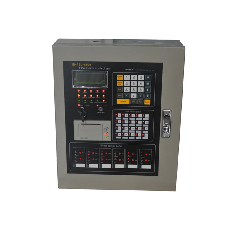 2 Zone/Loop Addressable Fire Alarm Control Panel for Fire System