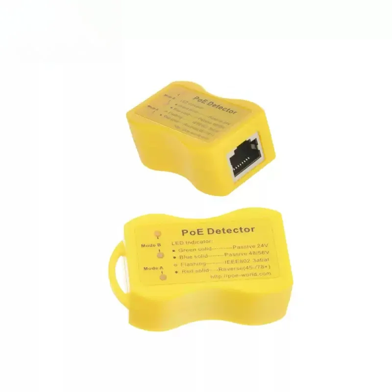 Universe Grocery Store POE Power Supply Detector, Mid-span Gigabit Ethernet POE Injector Inspection Tool