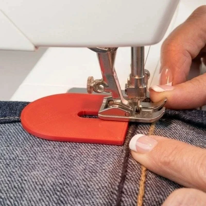 Hump Jumper 3mm Sewing Seam Guide Attachment Thick Fabric Denim Sewing Leveler Presser Foot Assistant