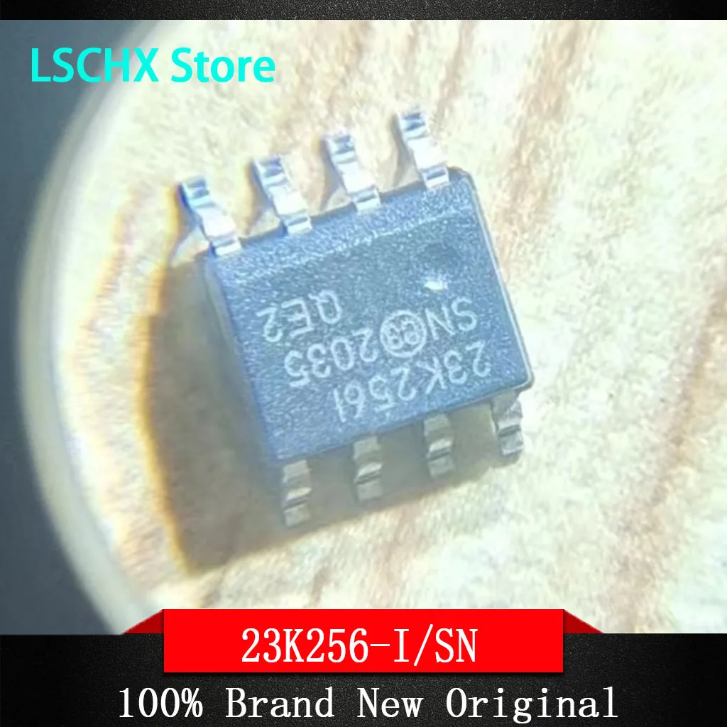 10pcs/lot 23K256-I/SN 23K256 SRAM 256KBIT 20MHZ 8SOIC IC Best quality