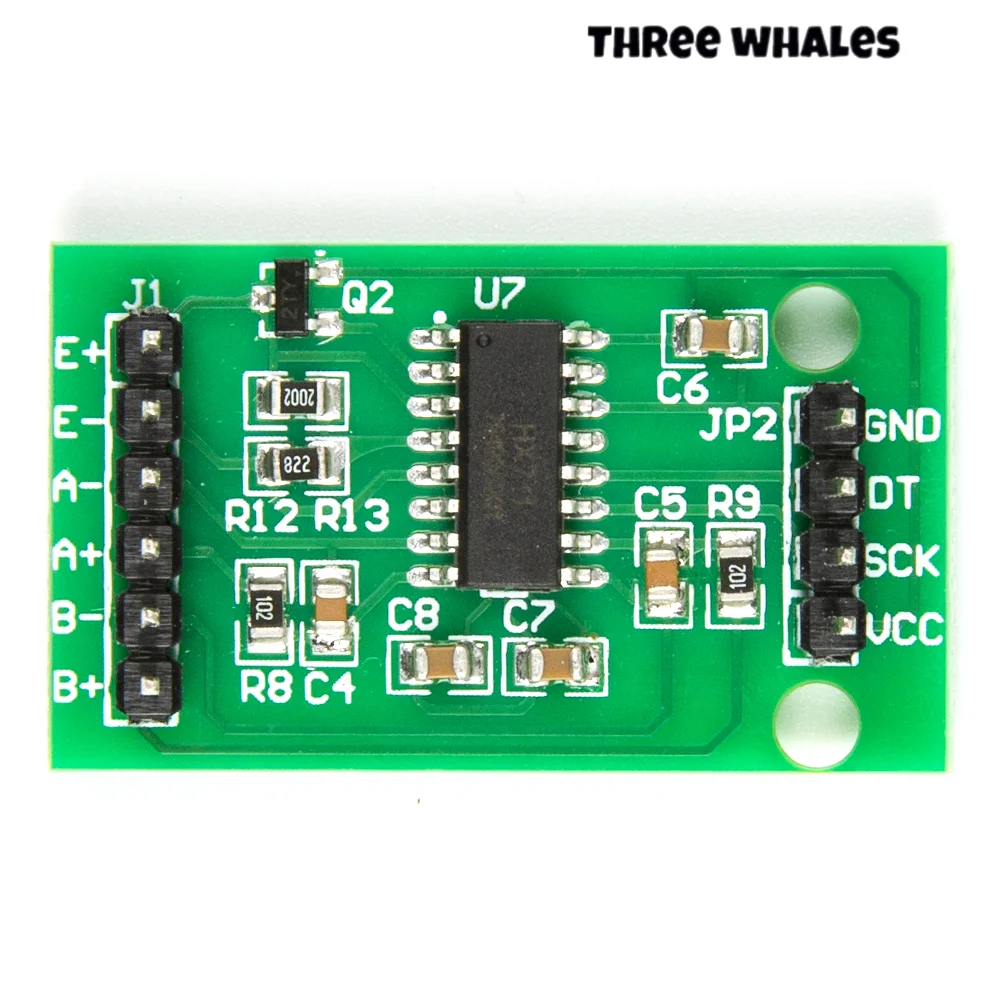 Soldering HX711 Dual-Channel 24 Bit Precision A/D Weight Pressure Sensor
