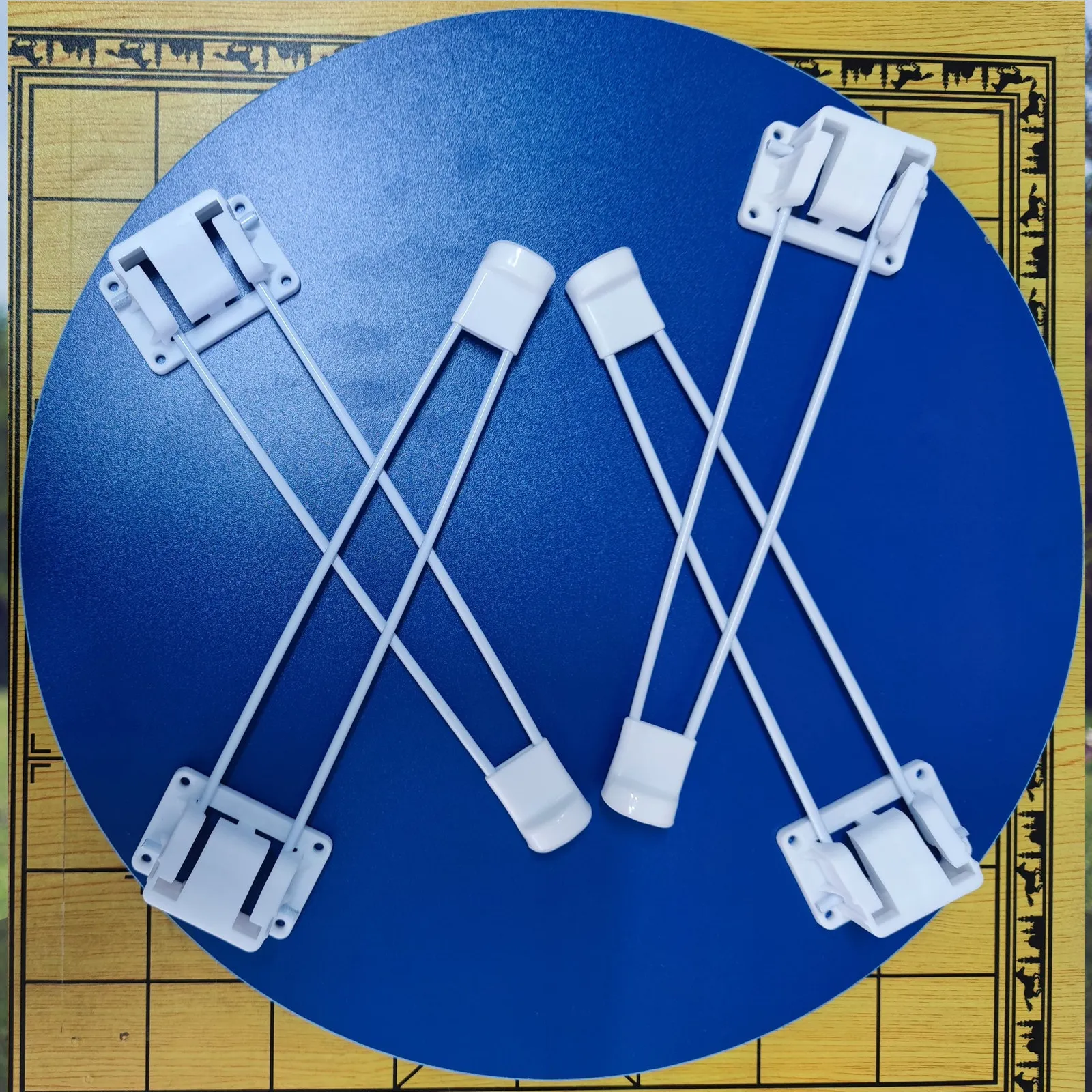 2セットの家庭用デスク脚、簡単な取り付け、耐久性のある構造、diy家具プロジェクトに最適、小さなサイドテーブル